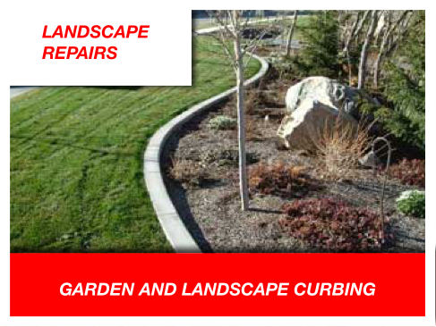 Landscaping curbs